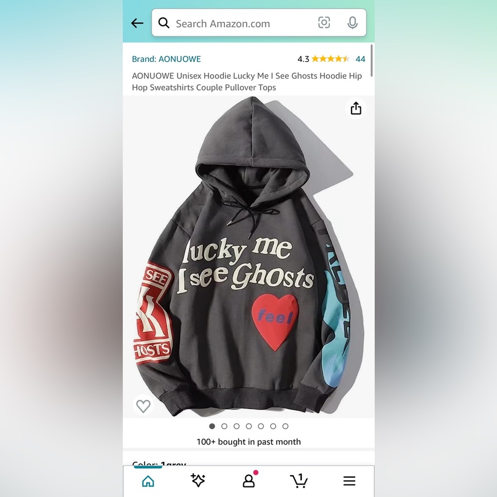 Lucky me I see ghosts hoodie